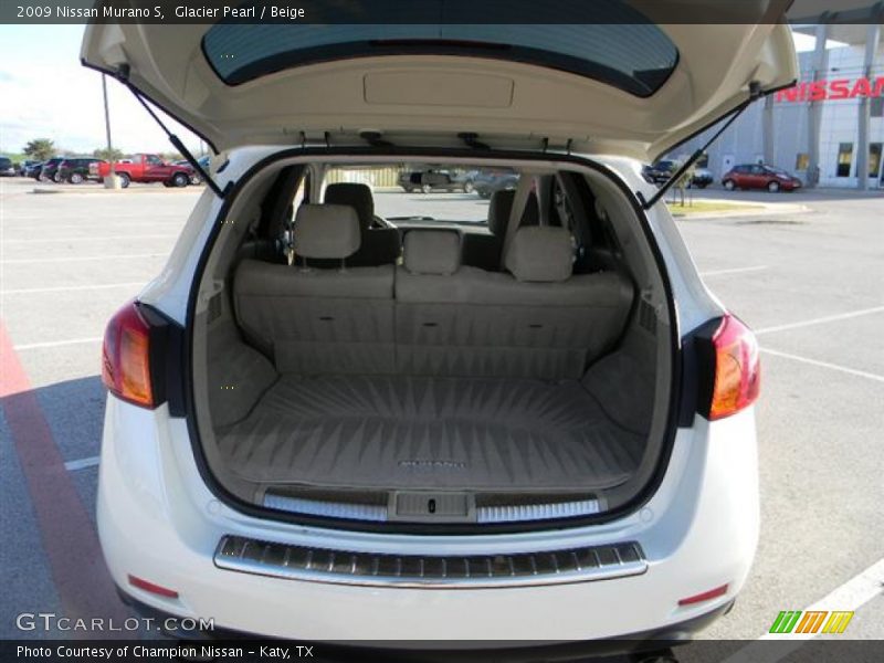 Glacier Pearl / Beige 2009 Nissan Murano S