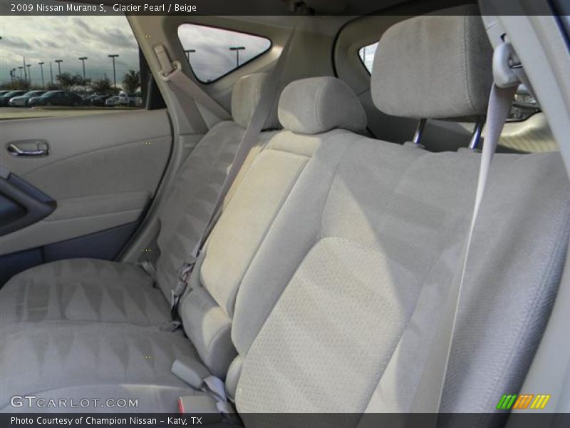 Glacier Pearl / Beige 2009 Nissan Murano S
