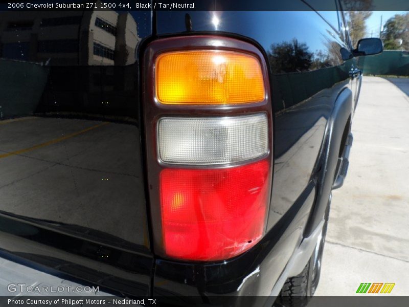 Black / Tan/Neutral 2006 Chevrolet Suburban Z71 1500 4x4