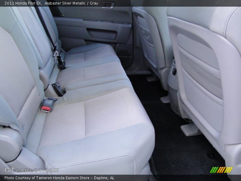 Alabaster Silver Metallic / Gray 2011 Honda Pilot EX