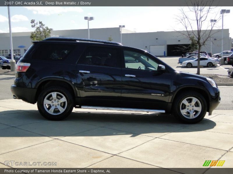 Deep Blue Metallic / Ebony 2007 GMC Acadia SLE