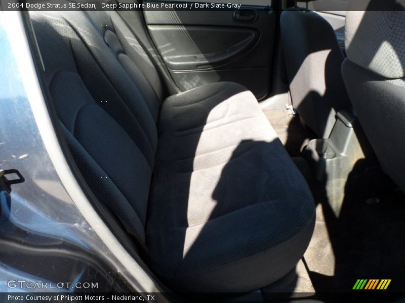 Deep Sapphire Blue Pearlcoat / Dark Slate Gray 2004 Dodge Stratus SE Sedan