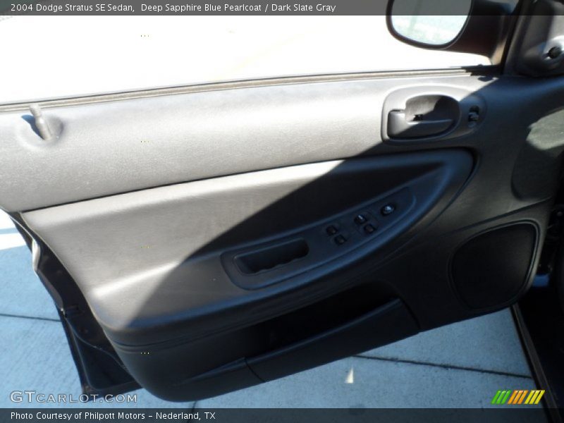 Deep Sapphire Blue Pearlcoat / Dark Slate Gray 2004 Dodge Stratus SE Sedan