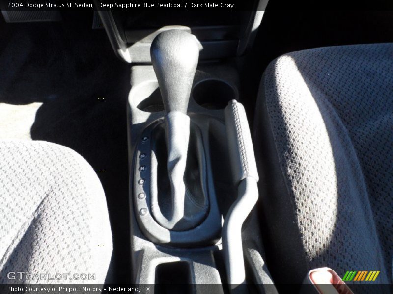 Deep Sapphire Blue Pearlcoat / Dark Slate Gray 2004 Dodge Stratus SE Sedan
