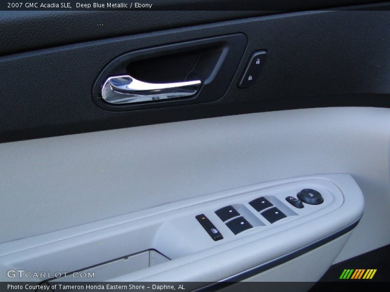Deep Blue Metallic / Ebony 2007 GMC Acadia SLE