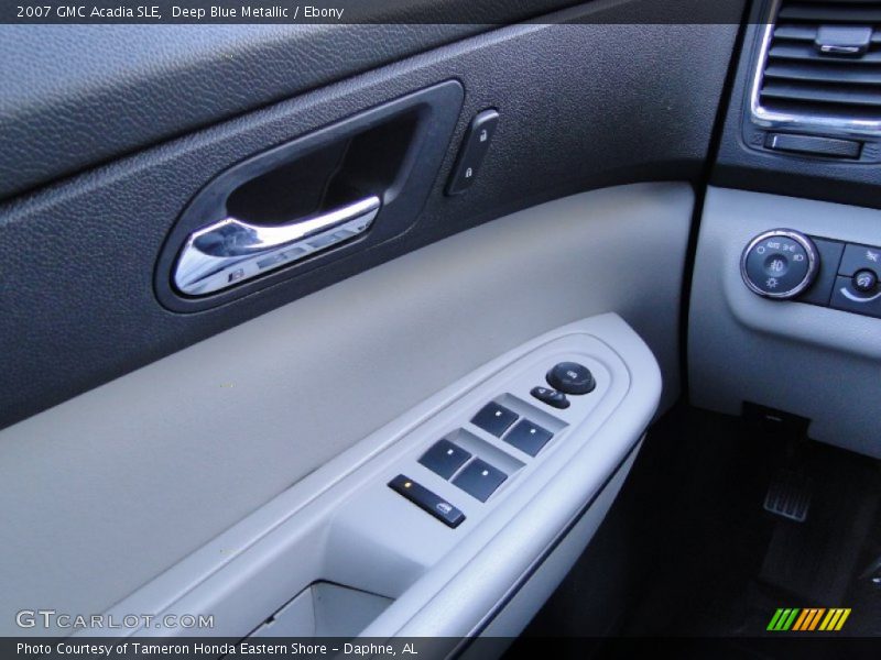 Deep Blue Metallic / Ebony 2007 GMC Acadia SLE