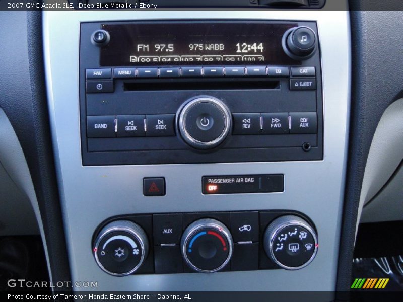 Deep Blue Metallic / Ebony 2007 GMC Acadia SLE