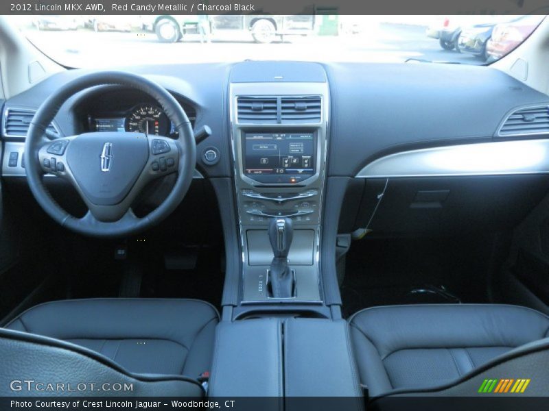 Dashboard of 2012 MKX AWD