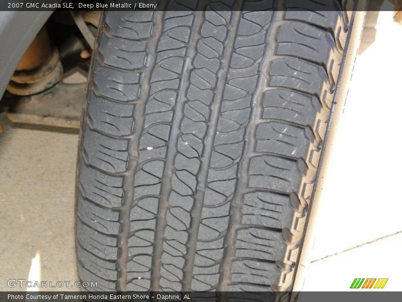 Deep Blue Metallic / Ebony 2007 GMC Acadia SLE
