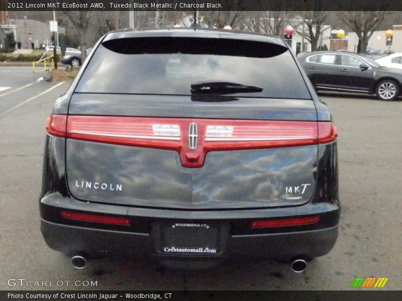 Tuxedo Black Metallic / Charcoal Black 2012 Lincoln MKT EcoBoost AWD