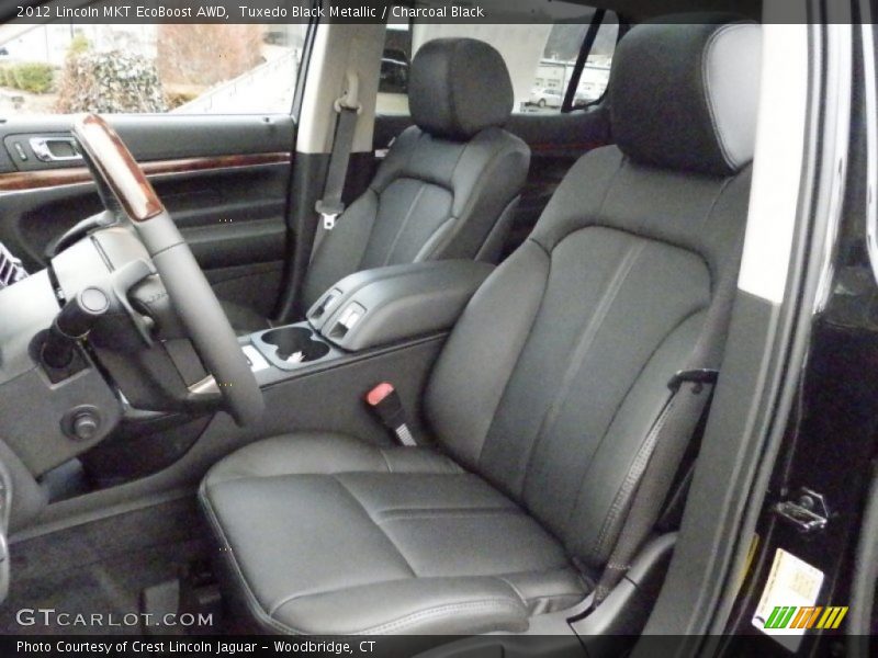  2012 MKT EcoBoost AWD Charcoal Black Interior