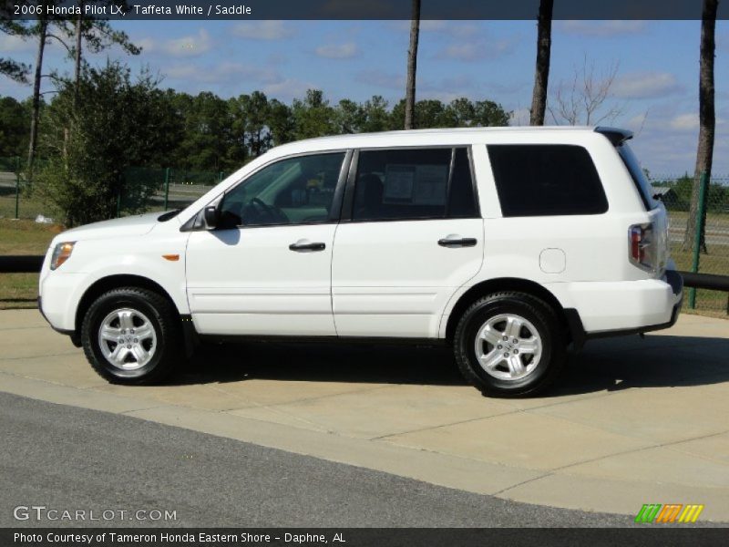 Taffeta White / Saddle 2006 Honda Pilot LX