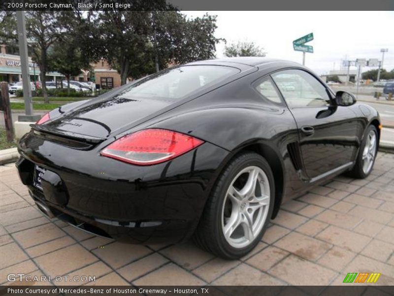 Black / Sand Beige 2009 Porsche Cayman