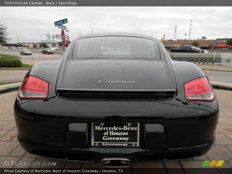 Black / Sand Beige 2009 Porsche Cayman