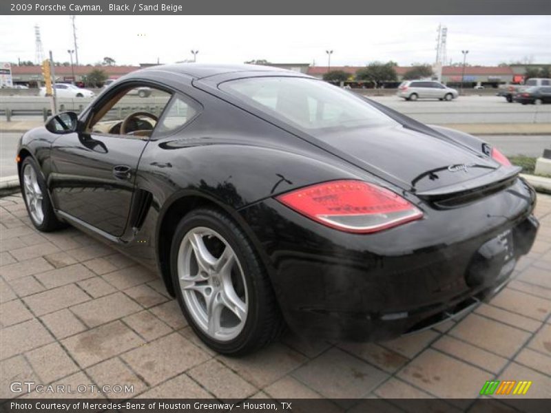 Black / Sand Beige 2009 Porsche Cayman