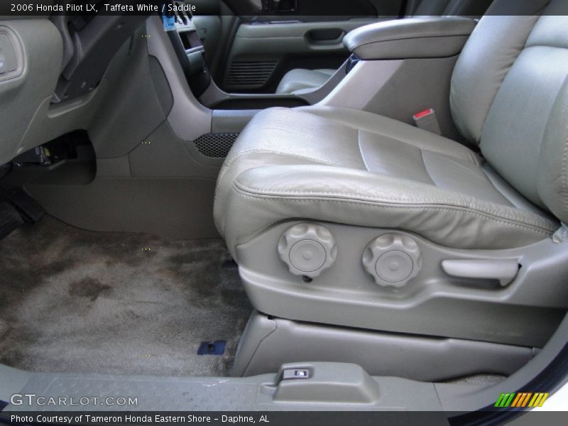 Taffeta White / Saddle 2006 Honda Pilot LX