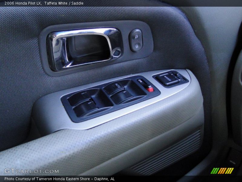 Taffeta White / Saddle 2006 Honda Pilot LX