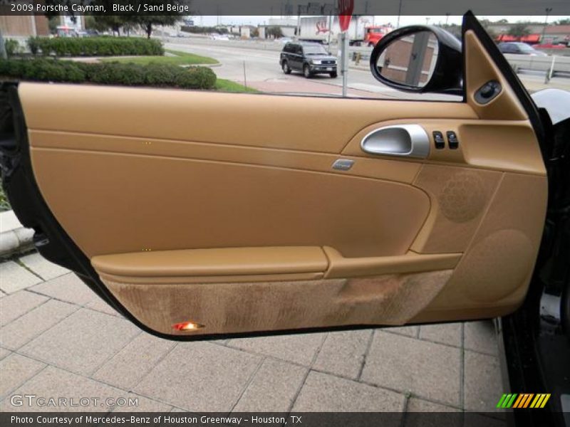 Black / Sand Beige 2009 Porsche Cayman