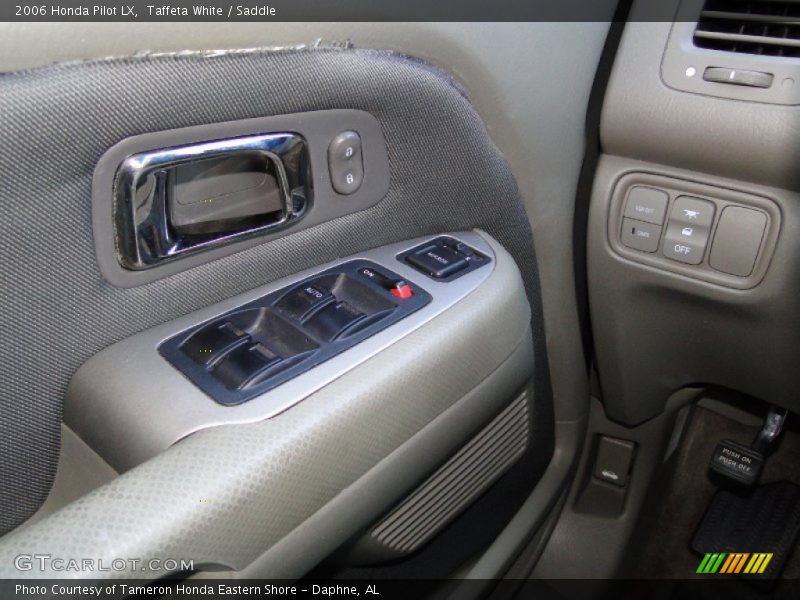 Taffeta White / Saddle 2006 Honda Pilot LX