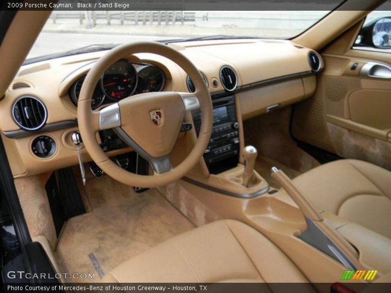 Sand Beige Interior - 2009 Cayman  