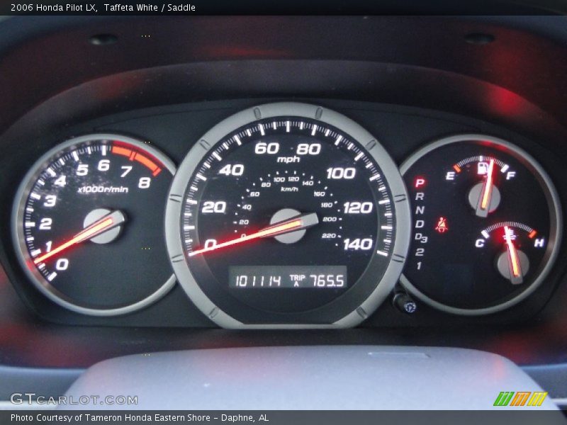  2006 Pilot LX LX Gauges