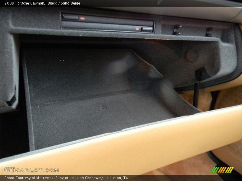Black / Sand Beige 2009 Porsche Cayman