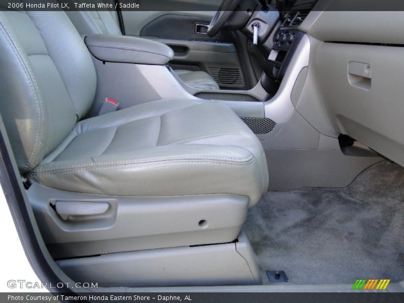 Taffeta White / Saddle 2006 Honda Pilot LX