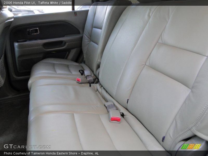 Taffeta White / Saddle 2006 Honda Pilot LX