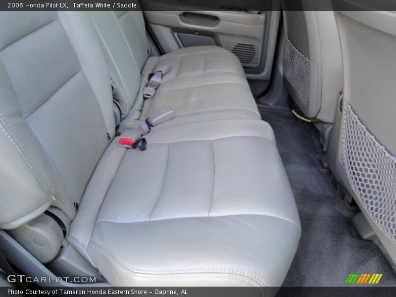 Taffeta White / Saddle 2006 Honda Pilot LX