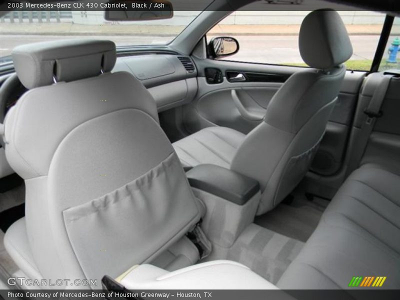  2003 CLK 430 Cabriolet Ash Interior