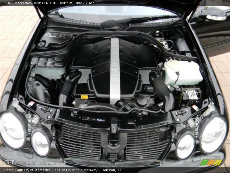  2003 CLK 430 Cabriolet Engine - 4.3 Liter SOHC 24-Valve V8