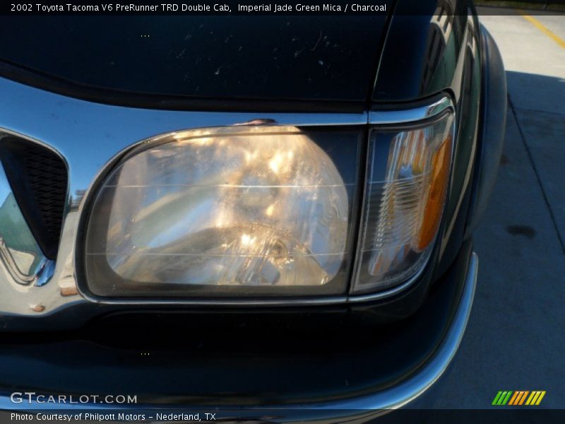 Imperial Jade Green Mica / Charcoal 2002 Toyota Tacoma V6 PreRunner TRD Double Cab