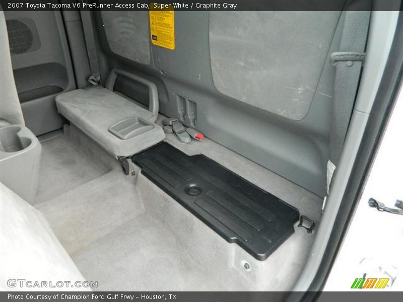 Super White / Graphite Gray 2007 Toyota Tacoma V6 PreRunner Access Cab
