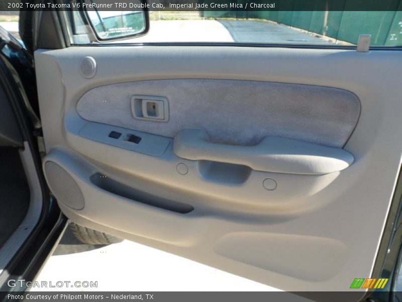 Imperial Jade Green Mica / Charcoal 2002 Toyota Tacoma V6 PreRunner TRD Double Cab