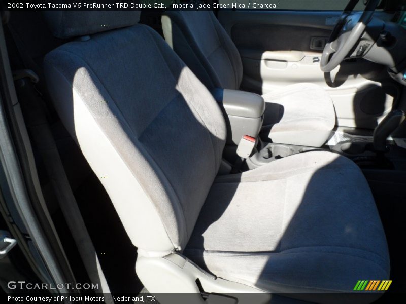 Imperial Jade Green Mica / Charcoal 2002 Toyota Tacoma V6 PreRunner TRD Double Cab