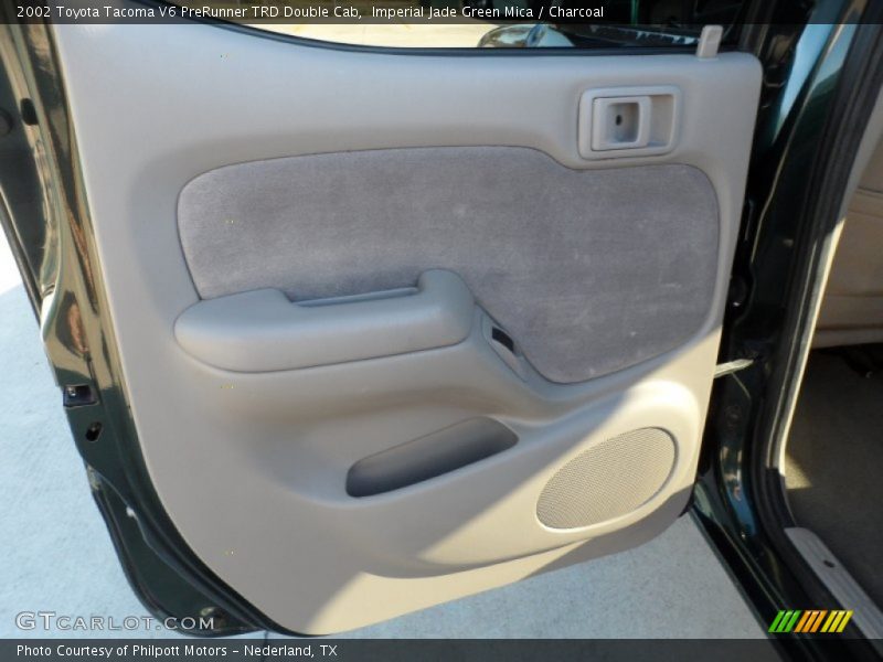 Imperial Jade Green Mica / Charcoal 2002 Toyota Tacoma V6 PreRunner TRD Double Cab