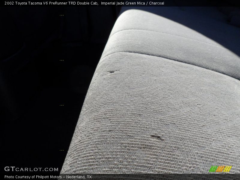 Imperial Jade Green Mica / Charcoal 2002 Toyota Tacoma V6 PreRunner TRD Double Cab