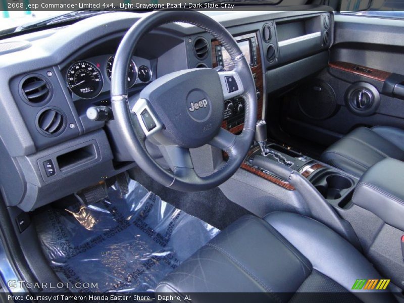  2008 Commander Limited 4x4 Dark Slate Gray Interior