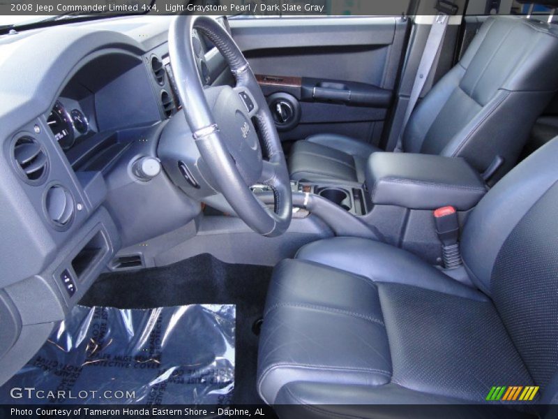  2008 Commander Limited 4x4 Dark Slate Gray Interior
