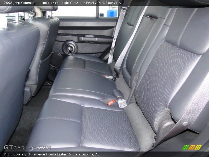 Light Graystone Pearl / Dark Slate Gray 2008 Jeep Commander Limited 4x4