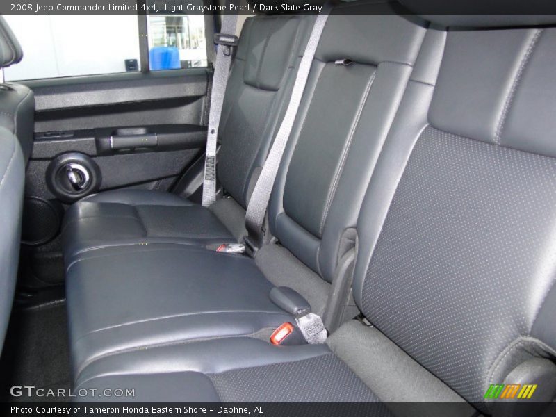 Light Graystone Pearl / Dark Slate Gray 2008 Jeep Commander Limited 4x4