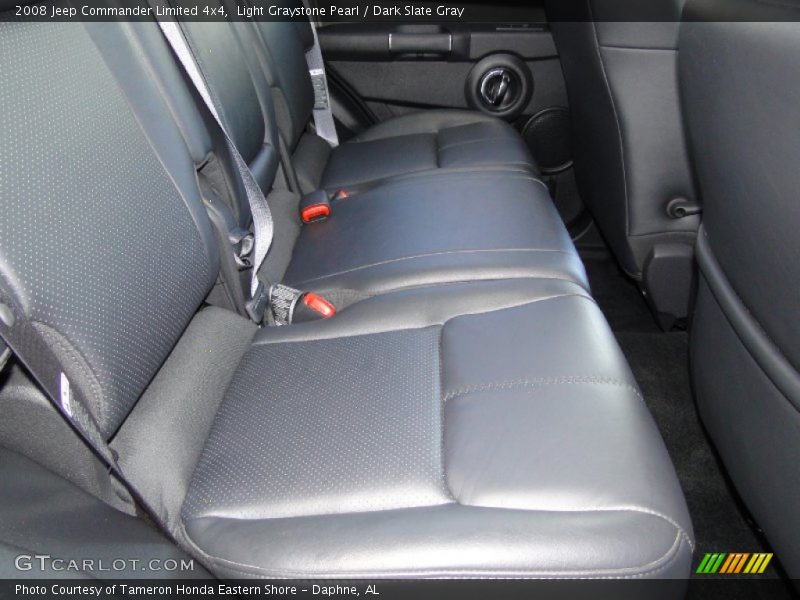 Light Graystone Pearl / Dark Slate Gray 2008 Jeep Commander Limited 4x4