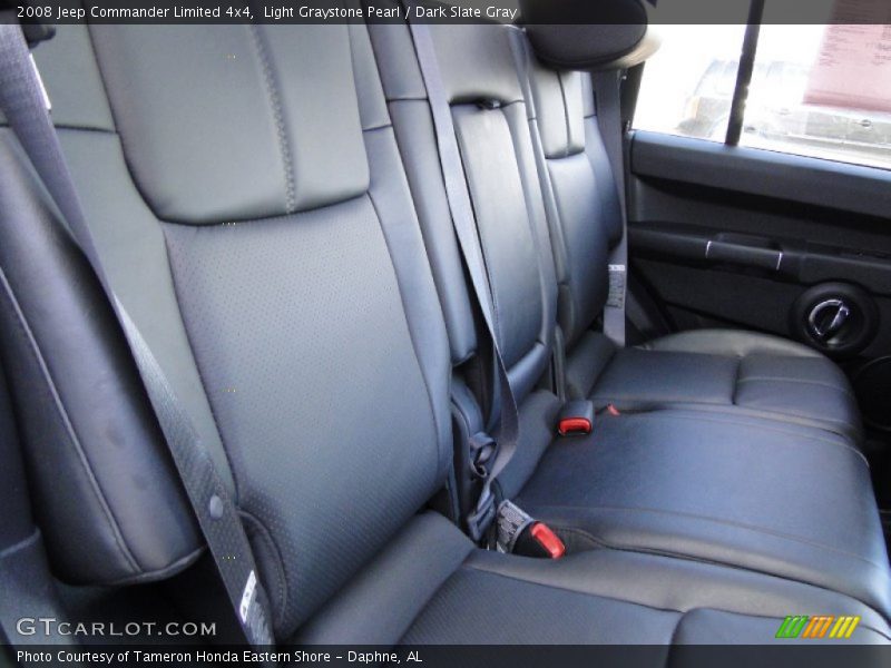 Light Graystone Pearl / Dark Slate Gray 2008 Jeep Commander Limited 4x4