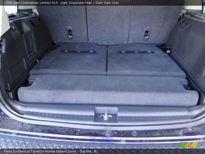 Light Graystone Pearl / Dark Slate Gray 2008 Jeep Commander Limited 4x4