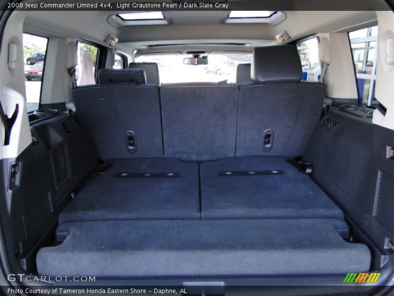 Light Graystone Pearl / Dark Slate Gray 2008 Jeep Commander Limited 4x4