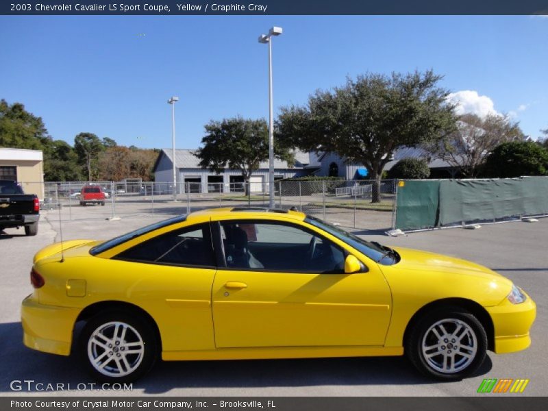  2003 Cavalier LS Sport Coupe Yellow