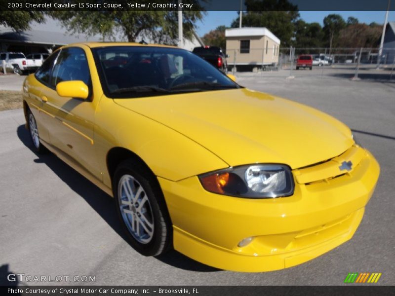 Front 3/4 View of 2003 Cavalier LS Sport Coupe