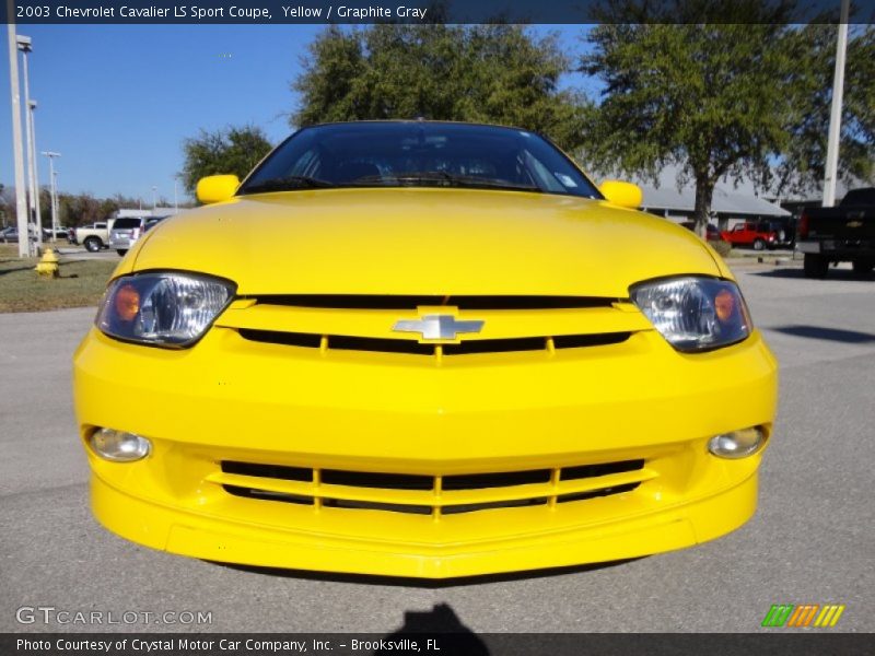  2003 Cavalier LS Sport Coupe Yellow