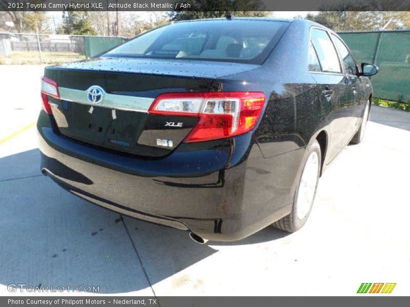 Attitude Black Metallic / Ash 2012 Toyota Camry Hybrid XLE
