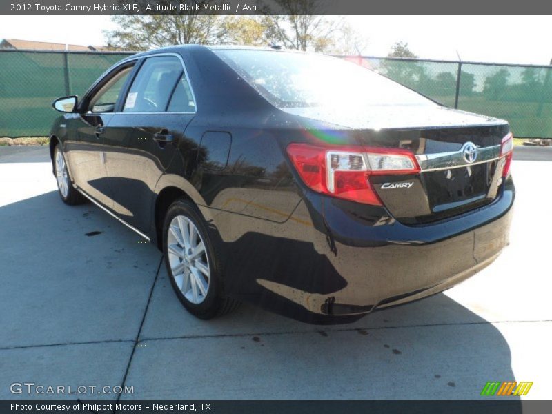 Attitude Black Metallic / Ash 2012 Toyota Camry Hybrid XLE